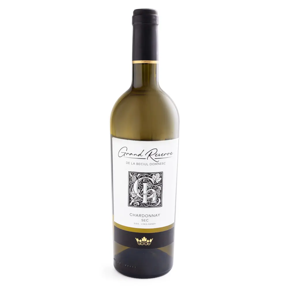 Vin alb Beciul Domnesc Grand Reserve Chardonnay, Sec, 0.75 l