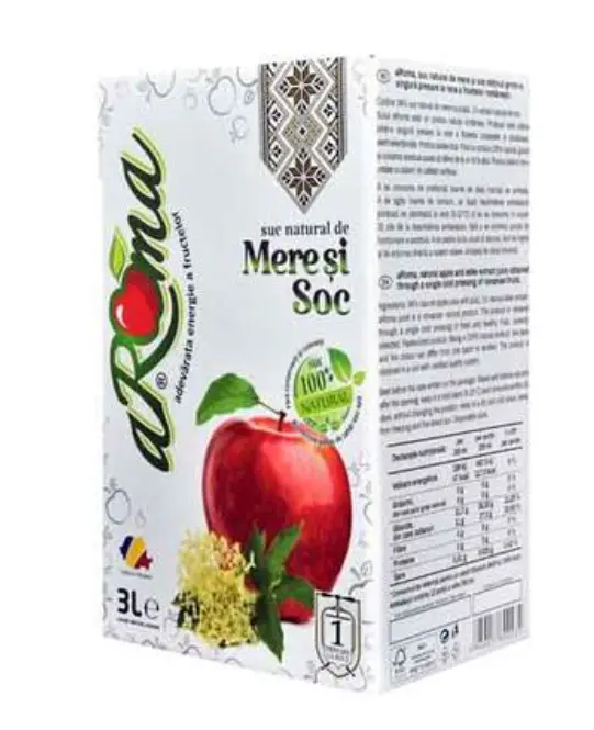 Aroma Suc Natural De Mere Si Soc 3L
