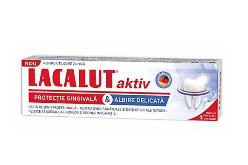 Pasta de dinti Lacalut Aktiv Whitening 75ml