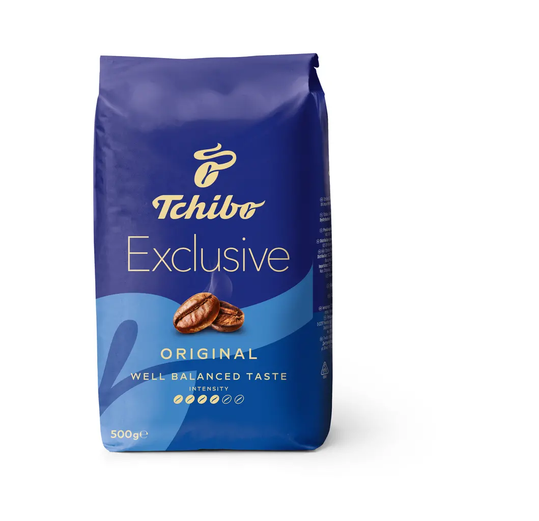 Cafea boabe Tchibo Exclusive 500g