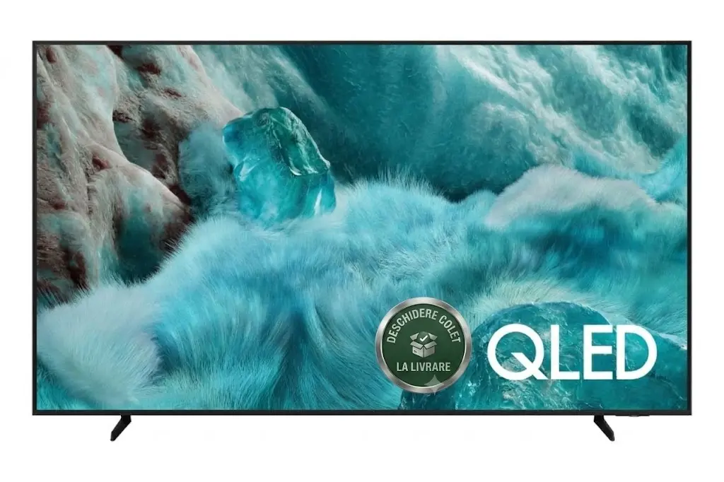 Televizor Smart QLED Samsung 43Q7F2, 108 cm, Tizen, Ultra HD 4K, Clasa G