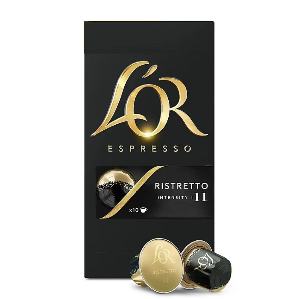Cafea capsule L'OR Espresso Ristretto, 10 bauturi x 25 ml, 52 g