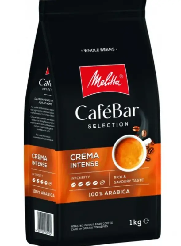 Cafea boabe Melitta Cafebar Crema Intense, 1Kg