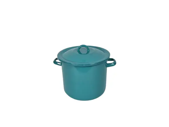 Oala cu capac, 20 cm, 4.6 L, Turcoaz