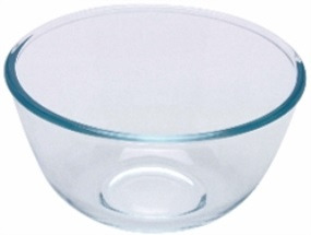 Bol Carrefour Home, sticla, 21 cm, Transparent