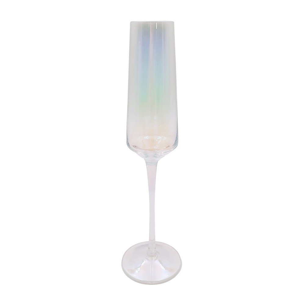 Set 4 pahare Carrefour Home, model holografic, 200 ml, Transparent