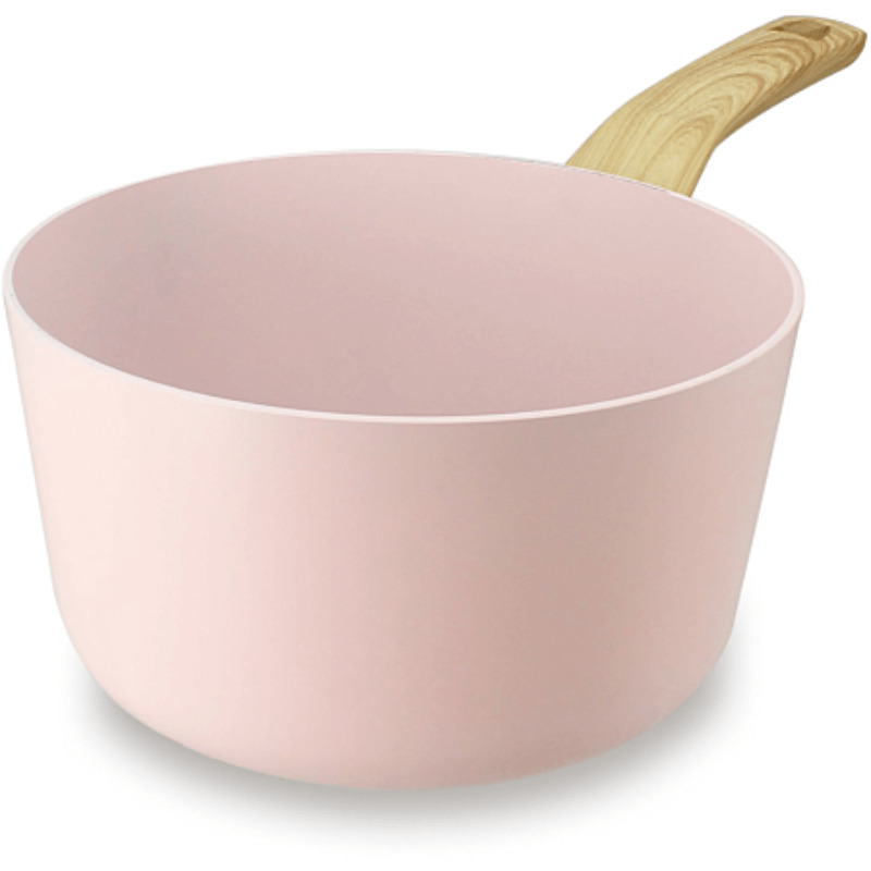 Cratita Menastyl, aluminiu reciclat, 20 cm, Roz