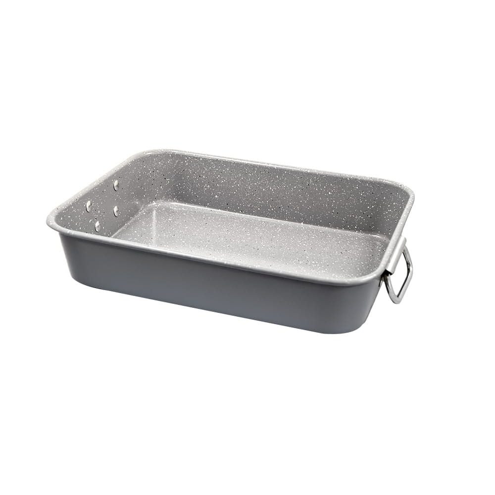 Tava cuptor OTI, otel, 34x26x6 cm, Gri