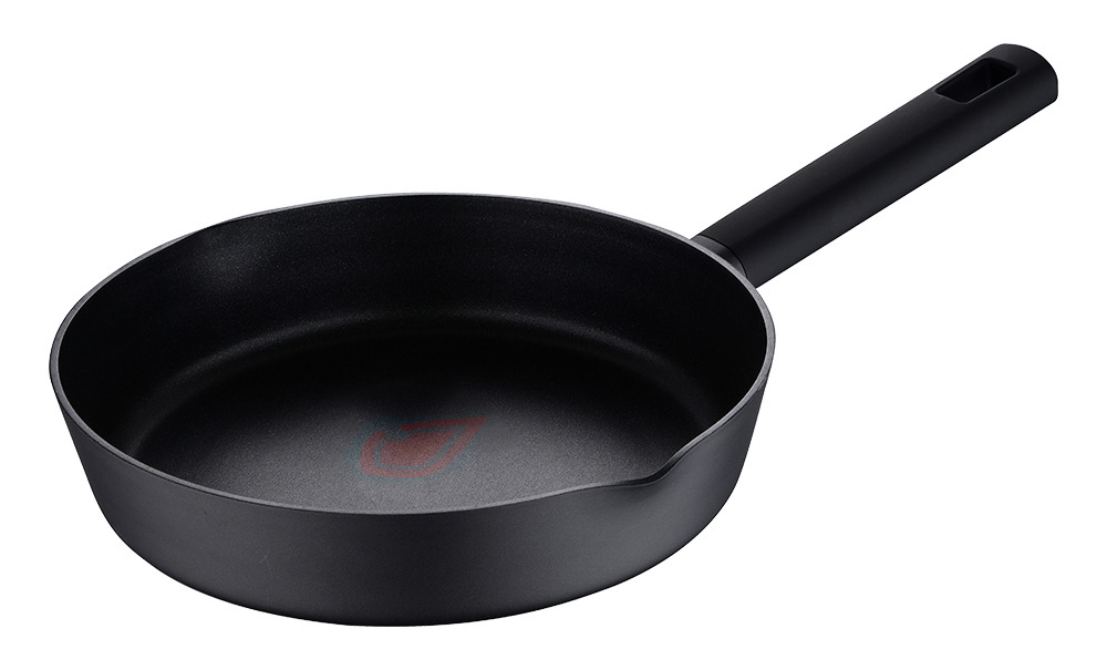 Tigaie Bergner Ion Plus, aluminiu forjat, 24 cm, Negru