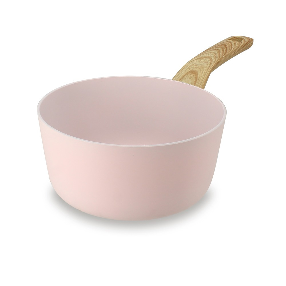 Cratita Menastyl, aluminiu reciclat, 18 cm, Roz