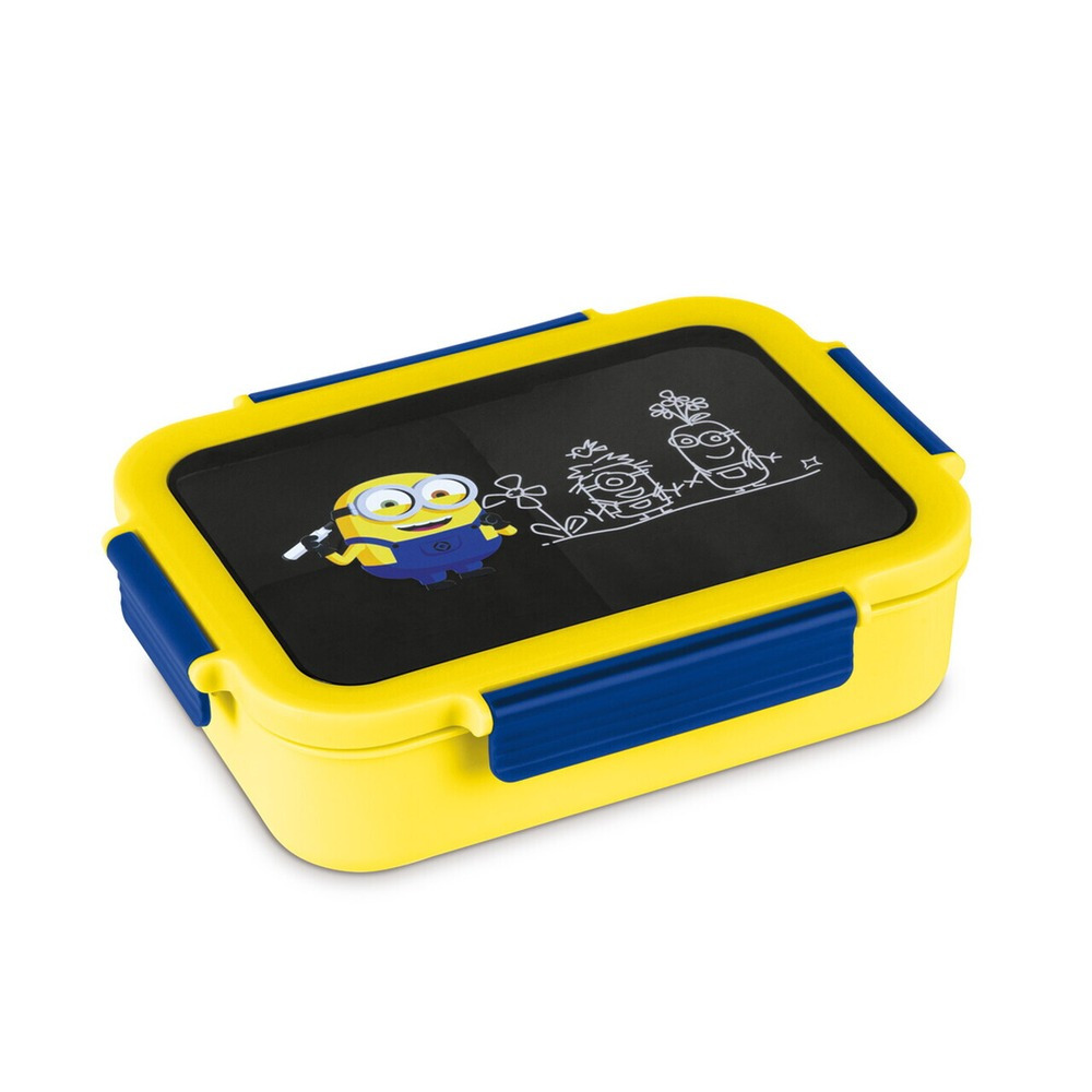 Cutie alimente Minions, plastic/silicon, 23.8x17.8x6 cm, Multicolor