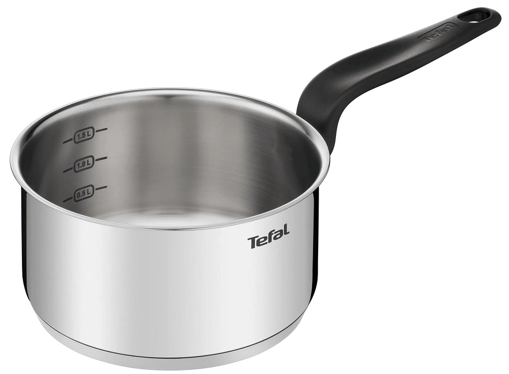 Cratita Tefal Primary E3082904, inox, compatibila cu inductia, 18 cm, Argintiu