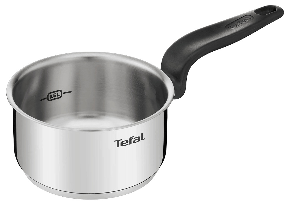 Cratita Tefal Primary E3082704, inox, compatibila cu inductia, 14 cm, Argintiu