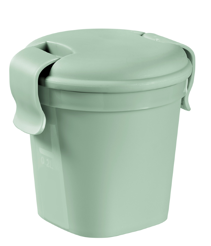 Pahar cu capac etans Smart To Go 0.4L, verde