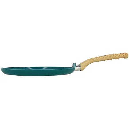 Tigaie clatite Menastyl Colorama, aluminiu reciclat, 26 cm, Turcoaz