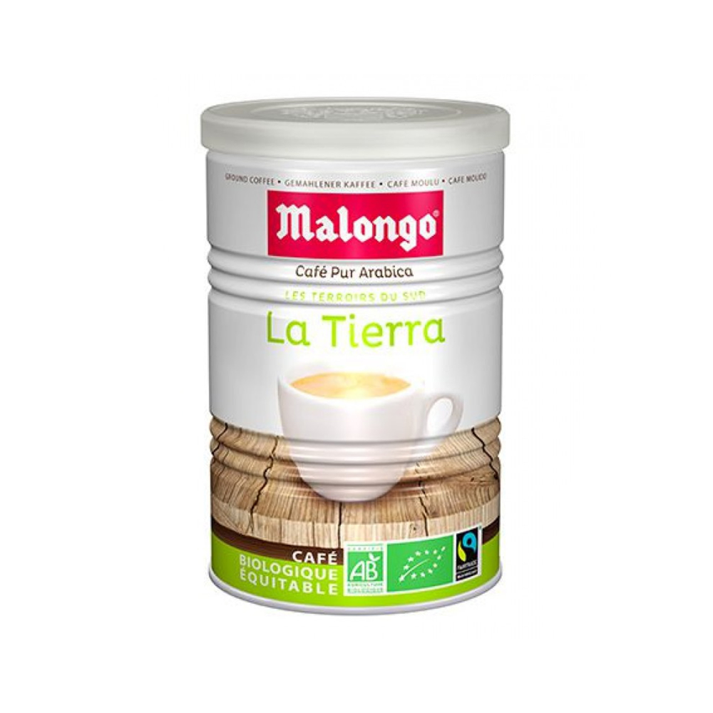 Cafea macinata ECO Malongo La Tierra, 250g