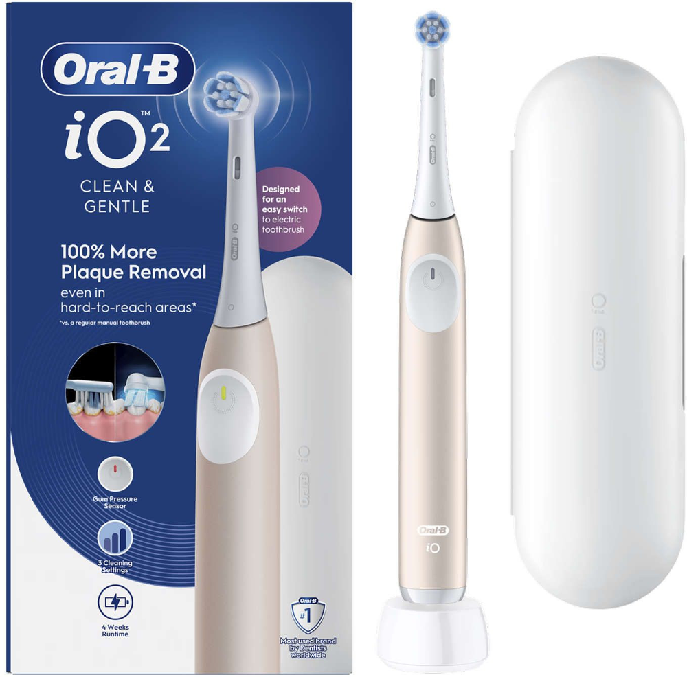 Periuta de dinti electrica Oral-B iO Series 2, 1 capat, Roz