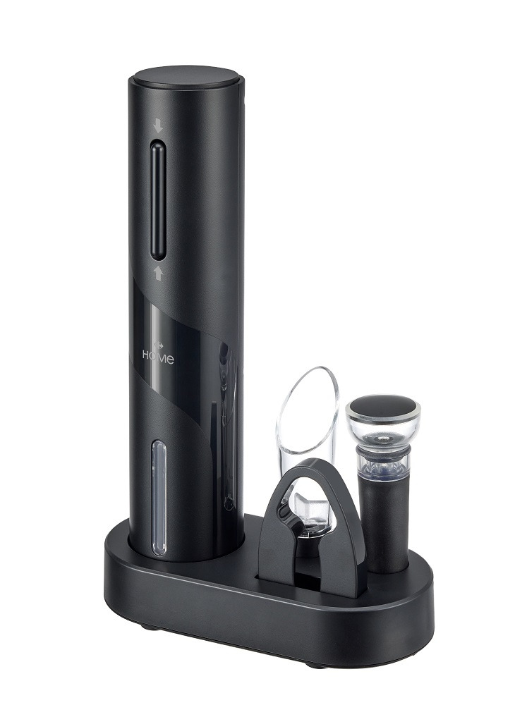 Tirbuson electric reincarcabil Carrefour Home HWO300S-26, Negru
