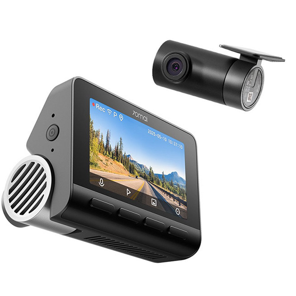 Camera auto DVR 70mai A810S-2, 4K, WiFi, Negru + Camera spate RC24
