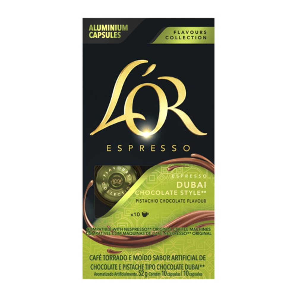 Cafea Capsule X10 L'Or Flavours Dubai 52G