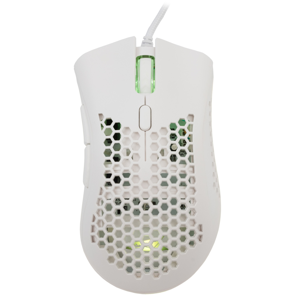 Mouse gaming Baracuda Coral, Alb