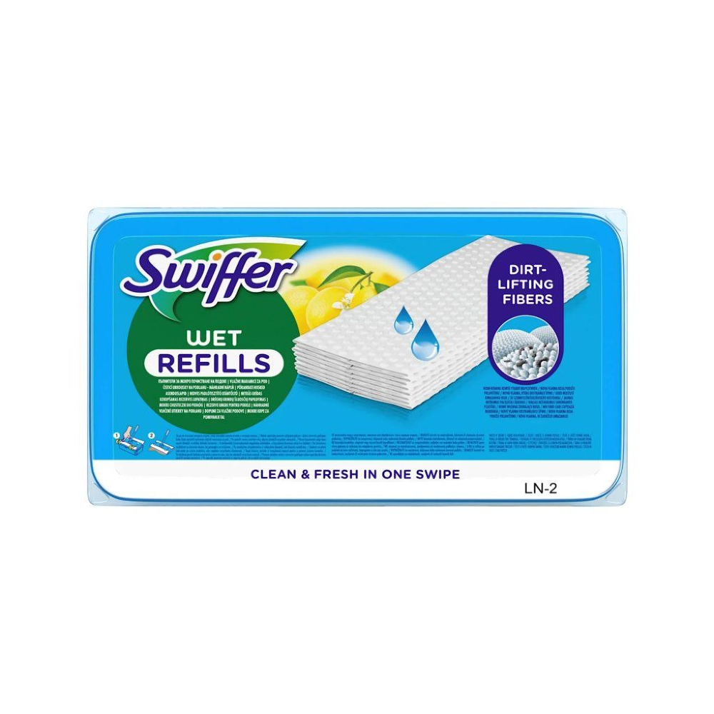 Rezerve umede Swiffer cu miros de lamaie, 24 buc
