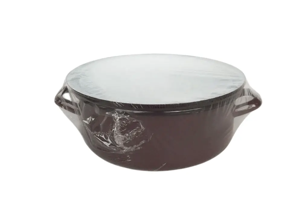 Cratita cu capac Emailul Medias, tabla otel emailata, 26 cm, 4.5 L, Mov inchis