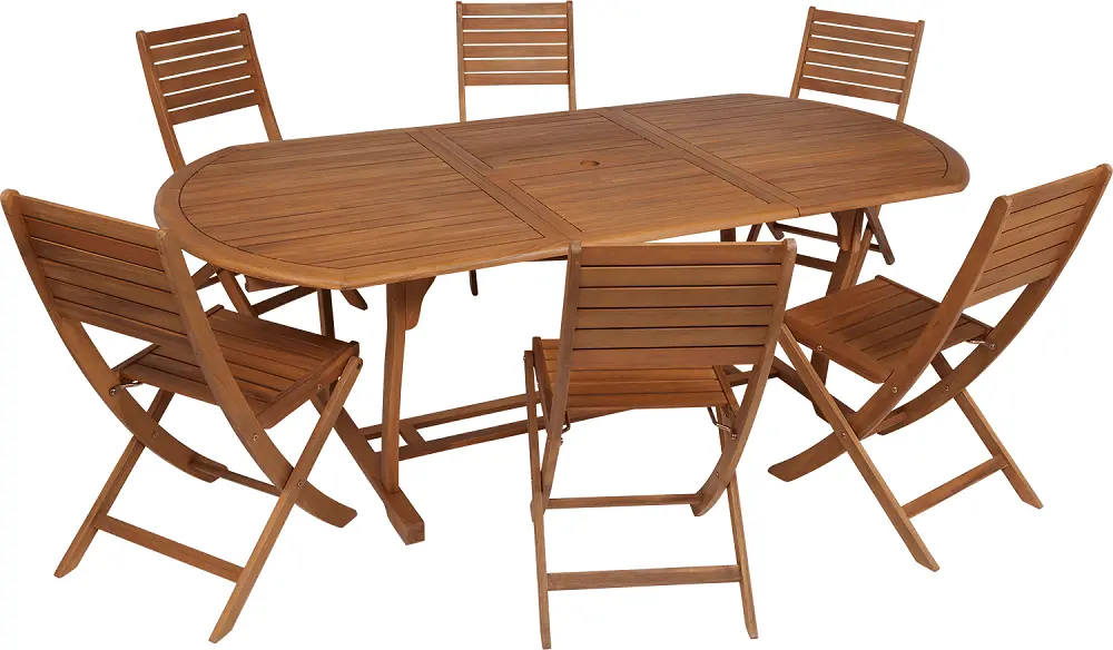 Set masa cu 6 scaune Bali, Carrefour