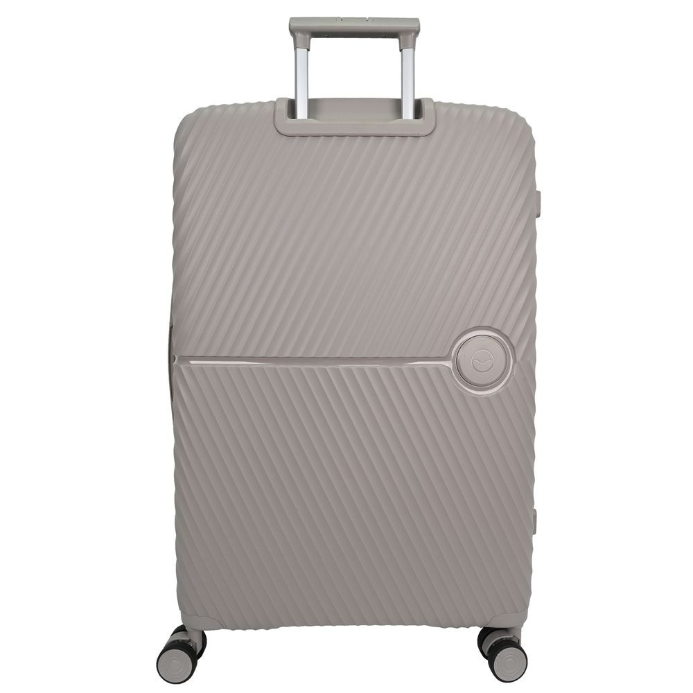 Troler cu 8 roti Carrefour Havana, ABS, 78 cm, Bej