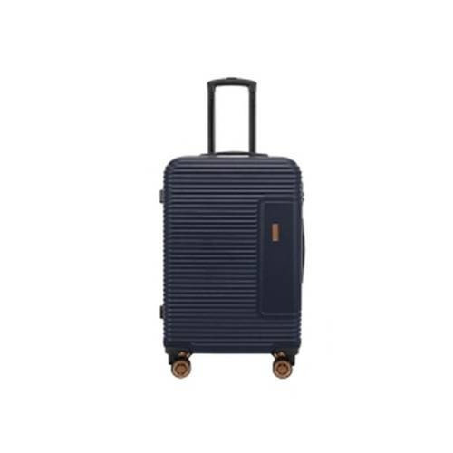Troler cu 8 roti Carrefour Bahia, ABS, 74 cm, Bleumarin