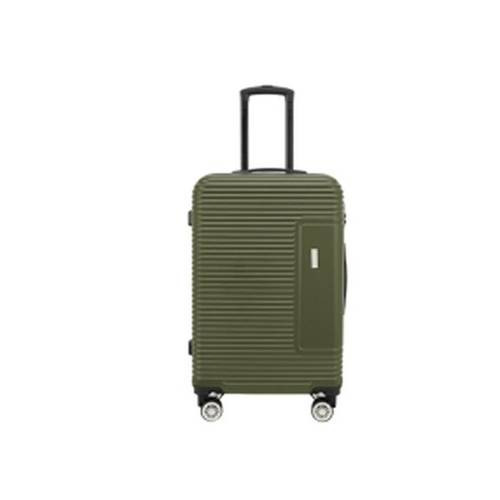 Troler cu 8 roti Carrefour Bahia, ABS, 64 cm, Kaki