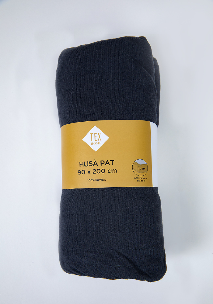Cearceaf cu elastic pentru pat Tex Home 90x200 cm