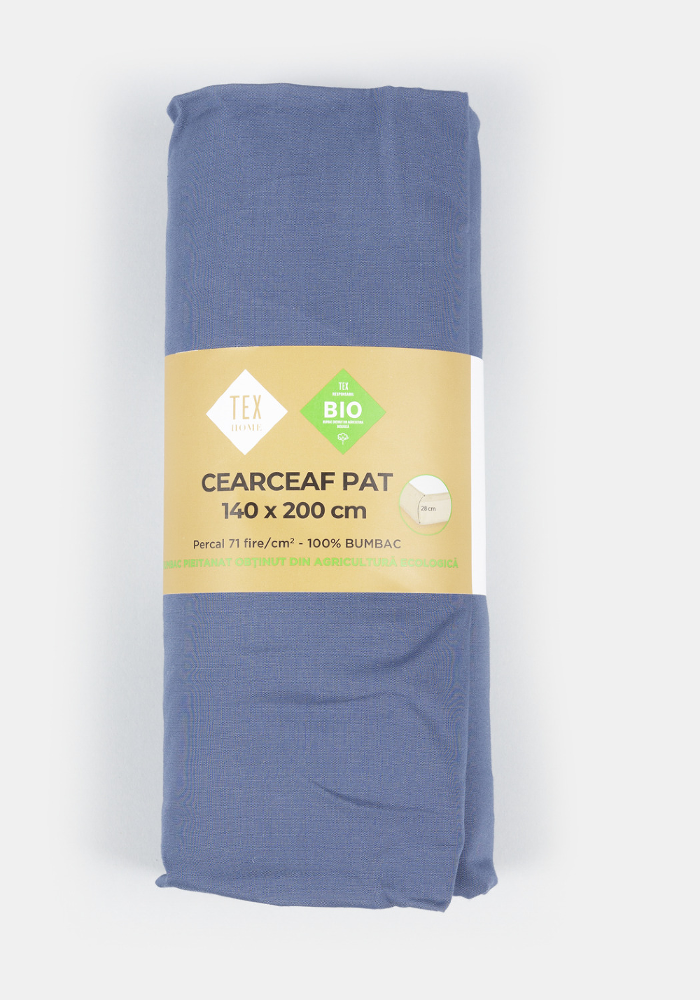 Cearceaf de pat cu elastic Tex Home 140x200 cm