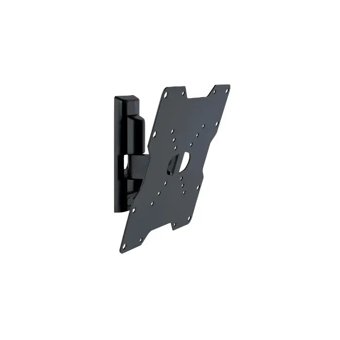 Suport TV de perete oscilant FTR 200 Meliconi, pentru TV cu ecran plat, 26-45 inch, Negru