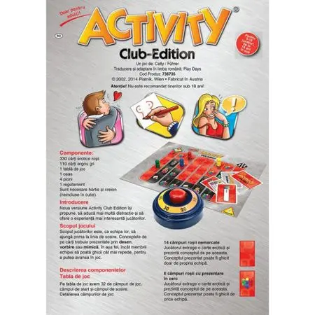 Joc Activity Club, 18+