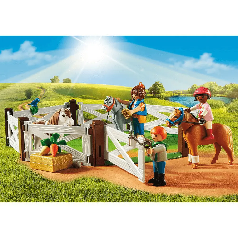 Jucarie Playmobil Pony Farm - Ferma poneilor