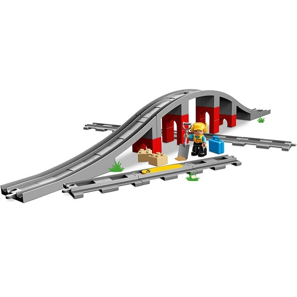 LEGO Duplo Pod si sine de cale ferata 10872