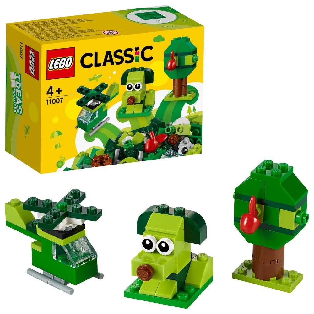 LEGO Classic Caramizi Verzi 11007