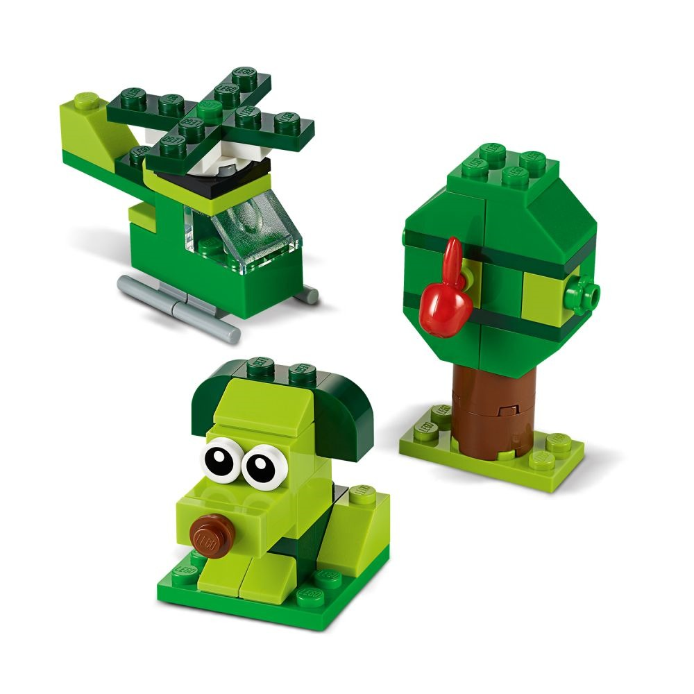 LEGO Classic Caramizi Verzi 11007