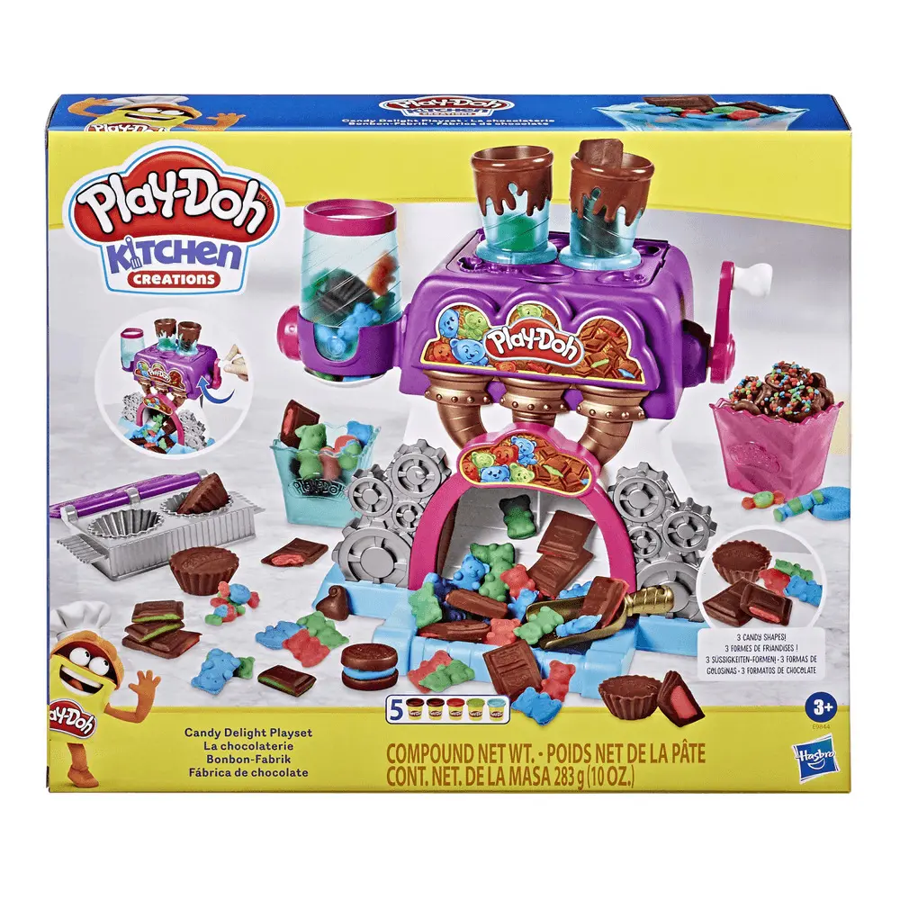 Set Play-Doh Fabrica de ciocolata, 5 culori