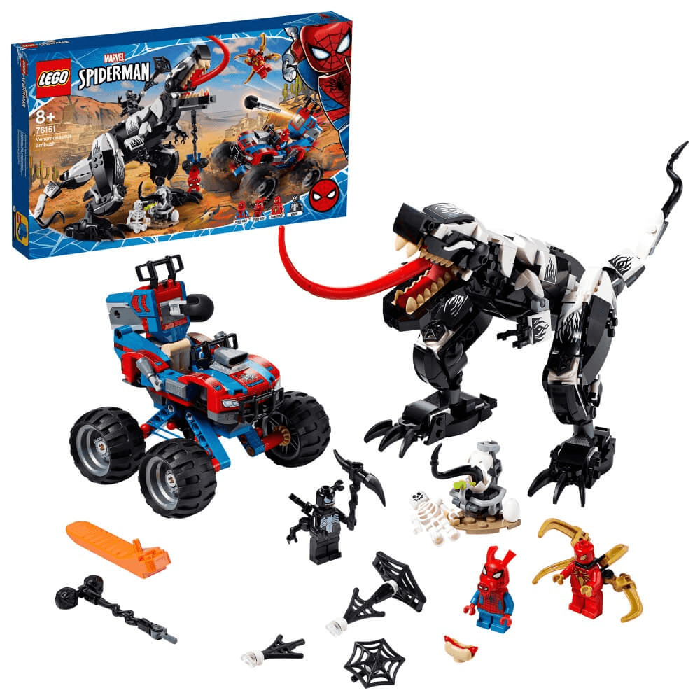 LEGO Marvel Superheroes Spider-Man Ambuscada Venomosaurus 76151