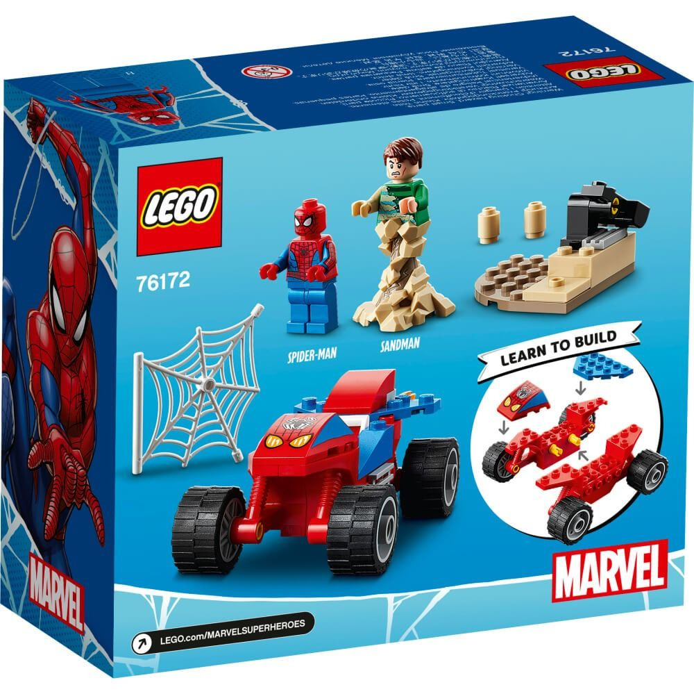 LEGO Marvel Spider-Man Confruntarea dintre Omul Paianjen si Sandman 76172