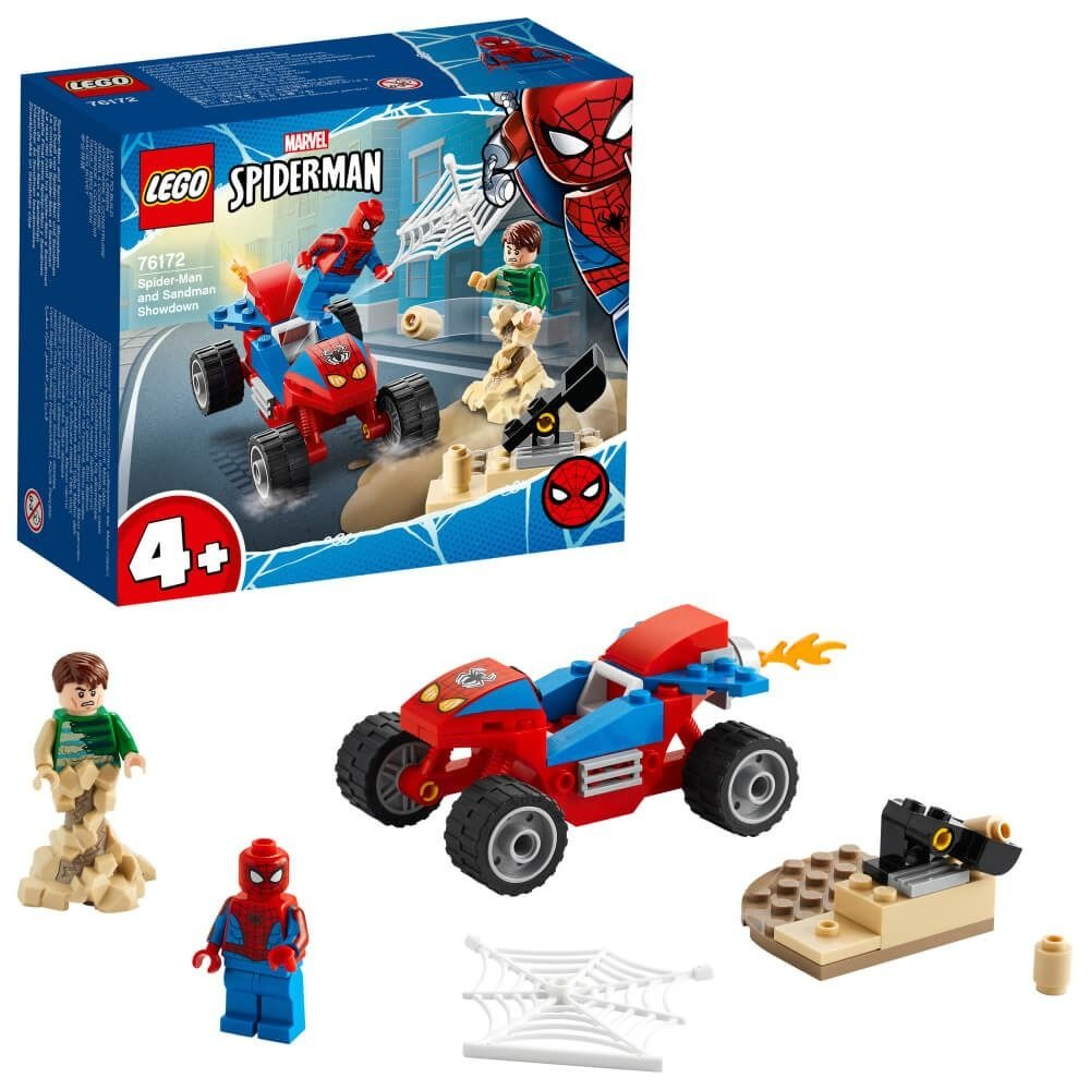 LEGO Marvel Spider-Man Confruntarea dintre Omul Paianjen si Sandman 76172