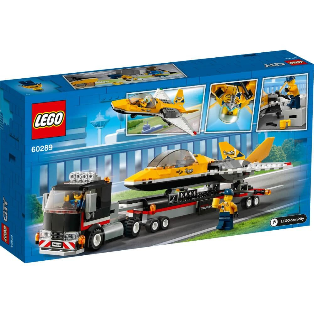 LEGO City Transportor de avion cu reactie 60289
