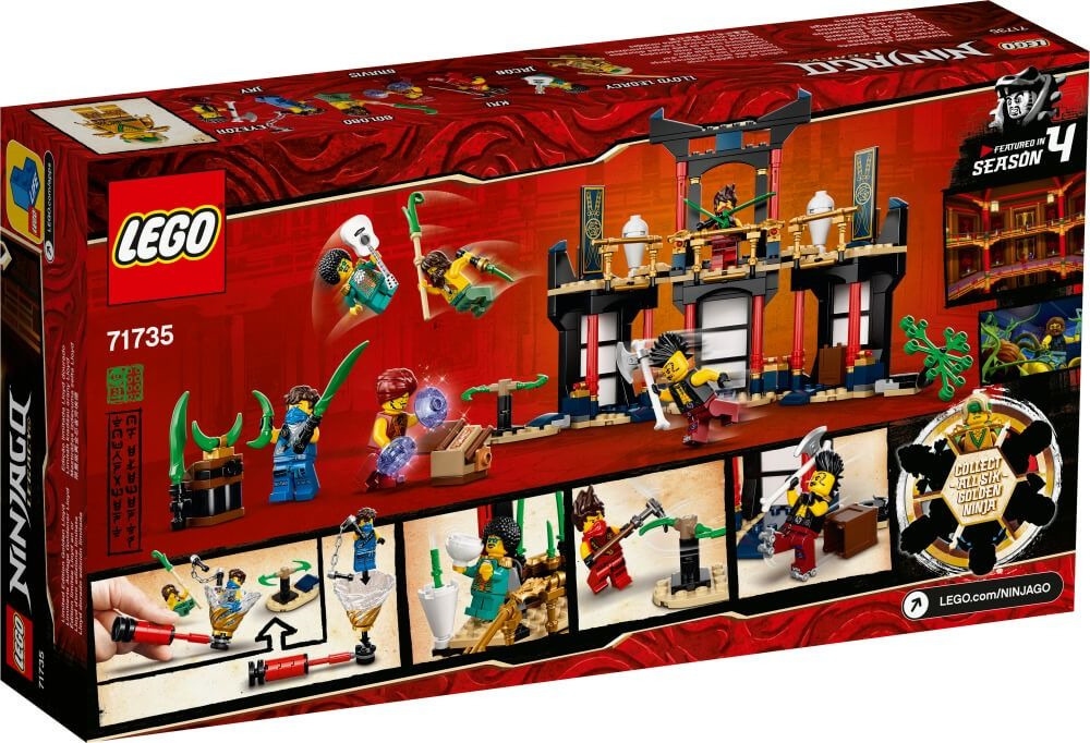 LEGO Ninjago Turnirul Elementelor 71735