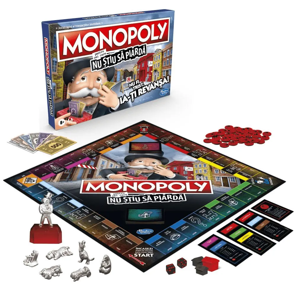 Joc Monopoly pentru pentru cei care nu stiu sa piarda