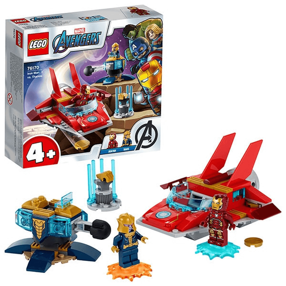 LEGO Marvel Avengers Iron Man contra Thanos 76170