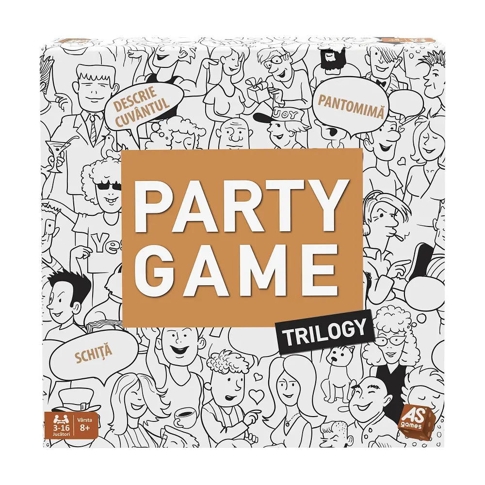 Joc de societate Party Game Trilogy AS Games