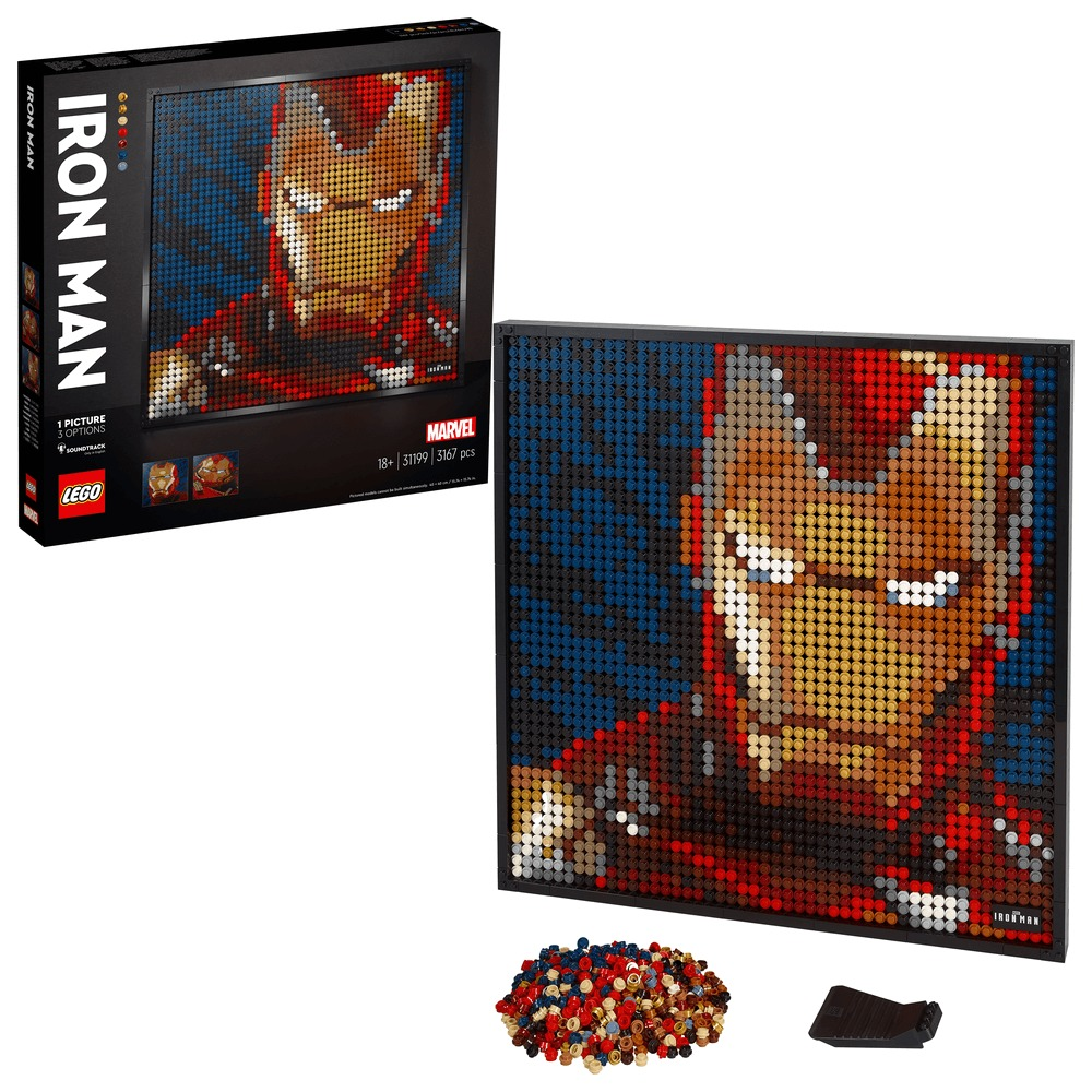 LEGO Art Studio Marvel Iron Man 31199
