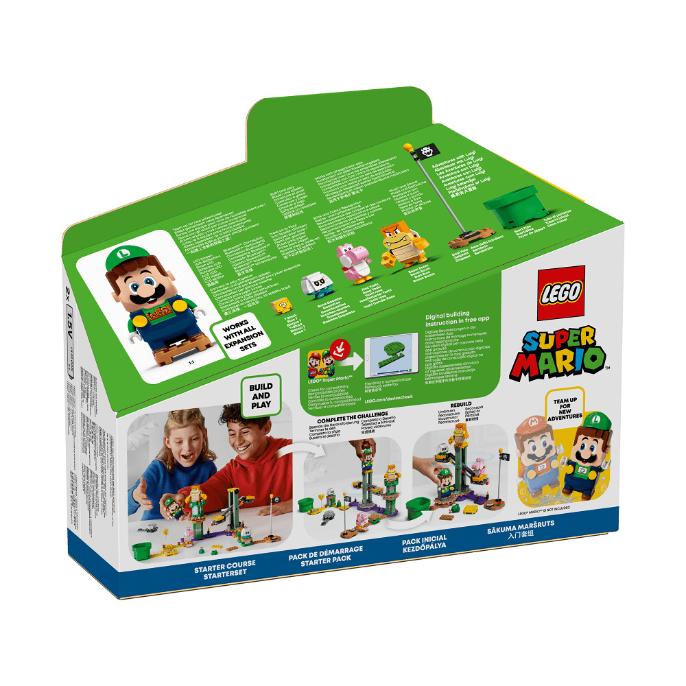 LEGO Super Mario Set de baza Aventurile lui Luigi 71387